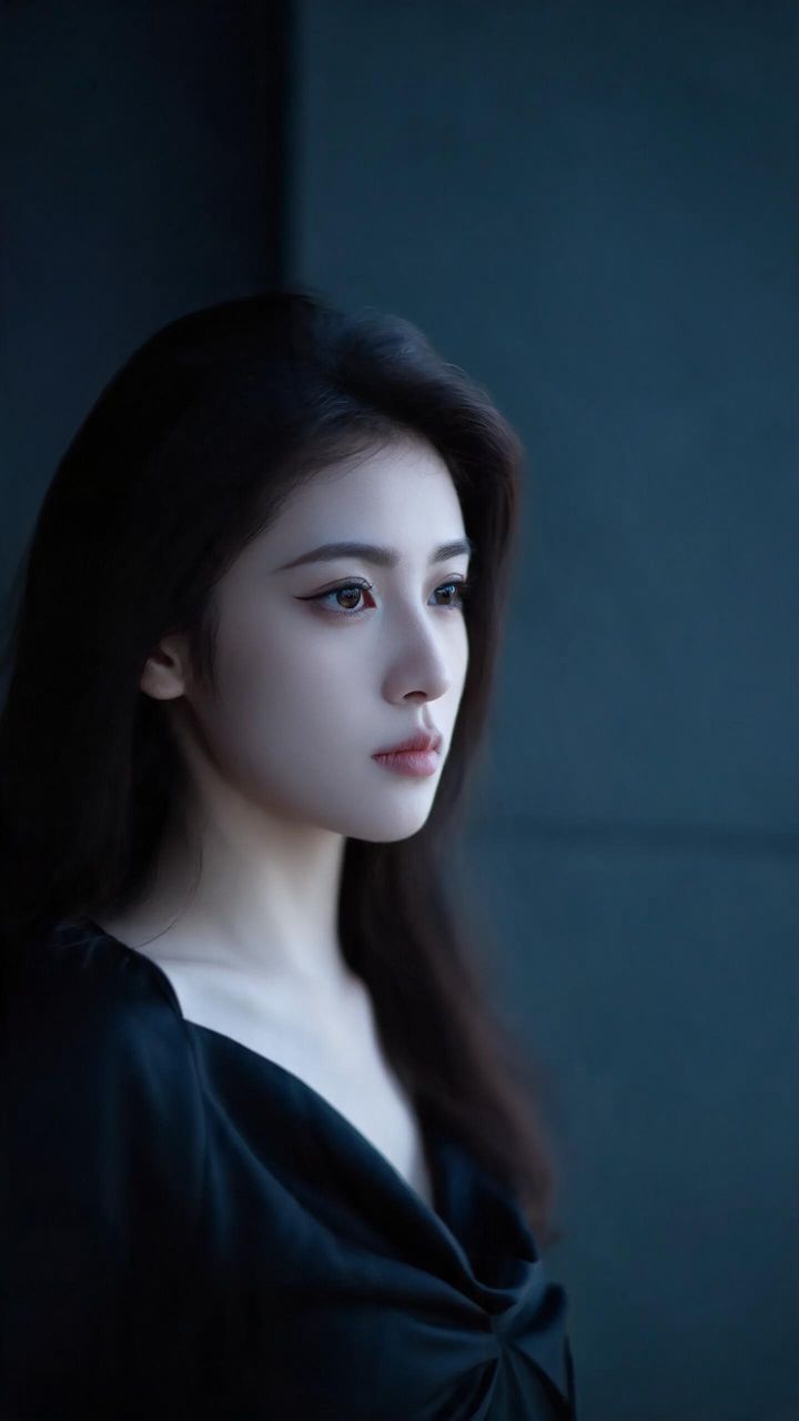 Dark studio light