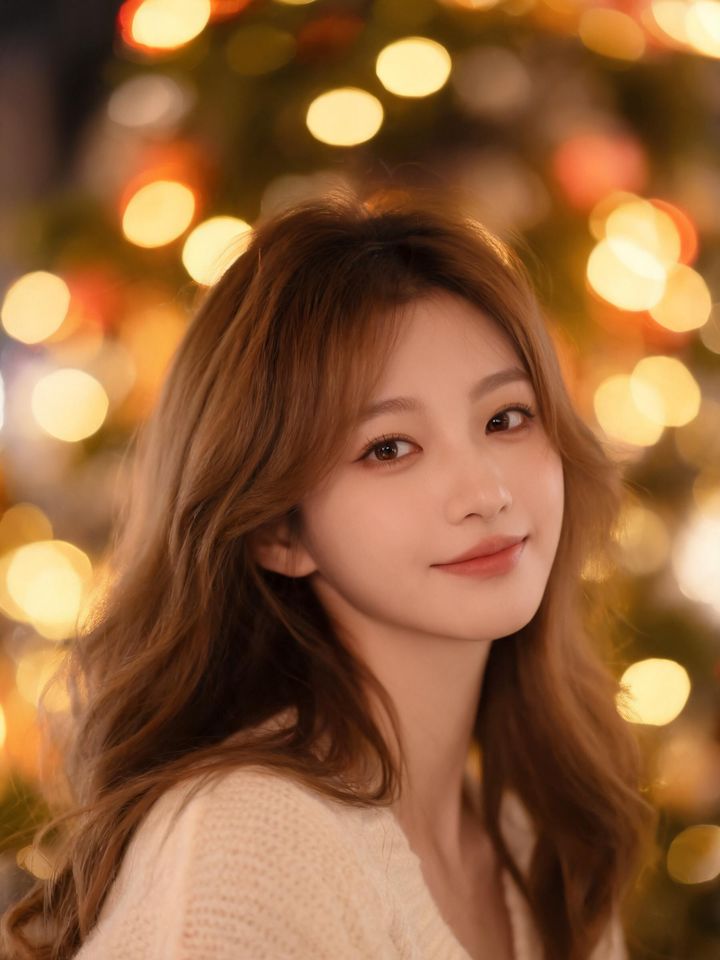 Soft bokeh portrait
